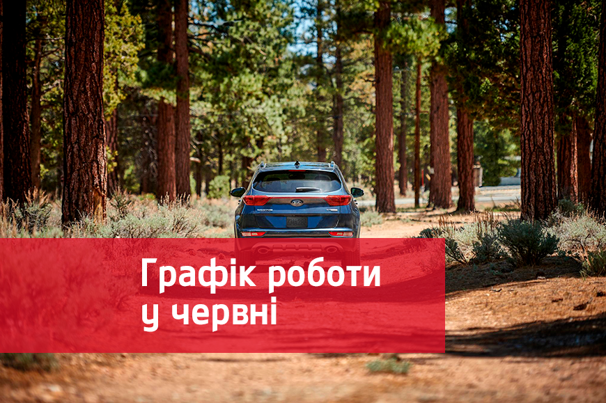 Графік роботи у червні